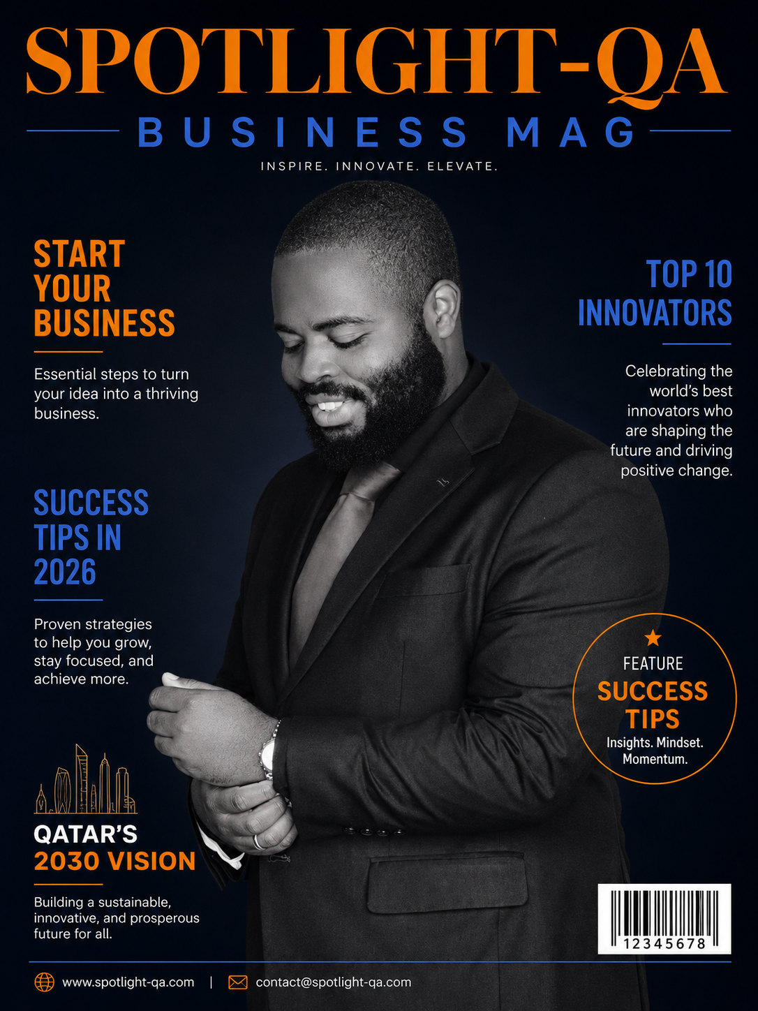 Spotlight-Qa Business Mag cover