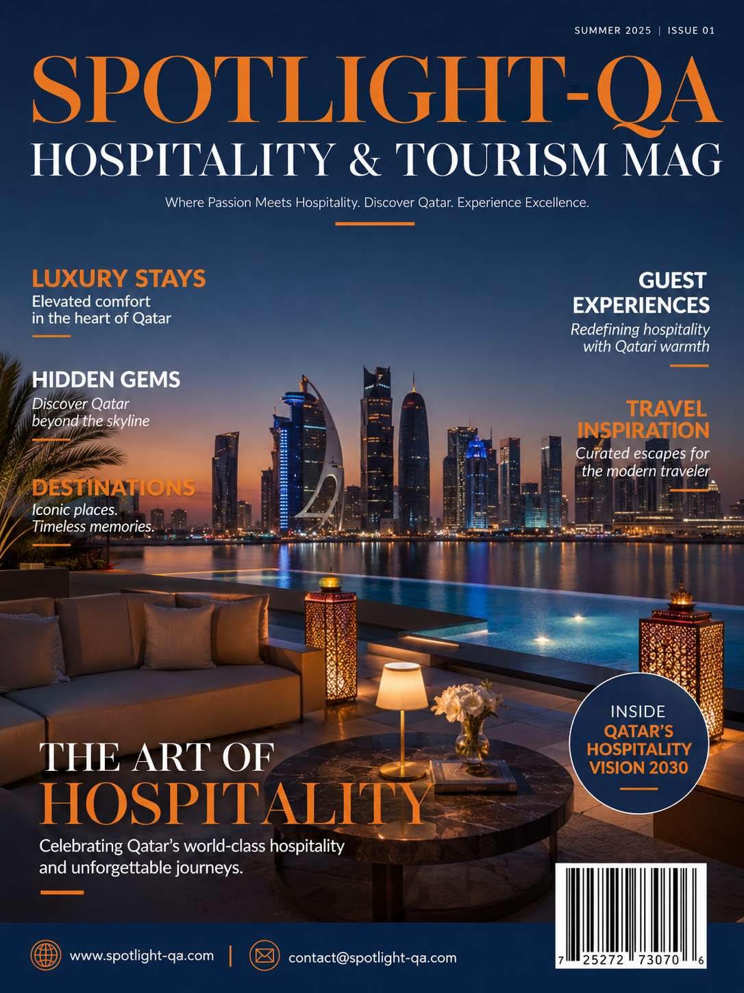 Spotlight-Qa Hospitality & Tourism Mag cover
